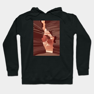 Antelope Canyon Passage Design Hoodie